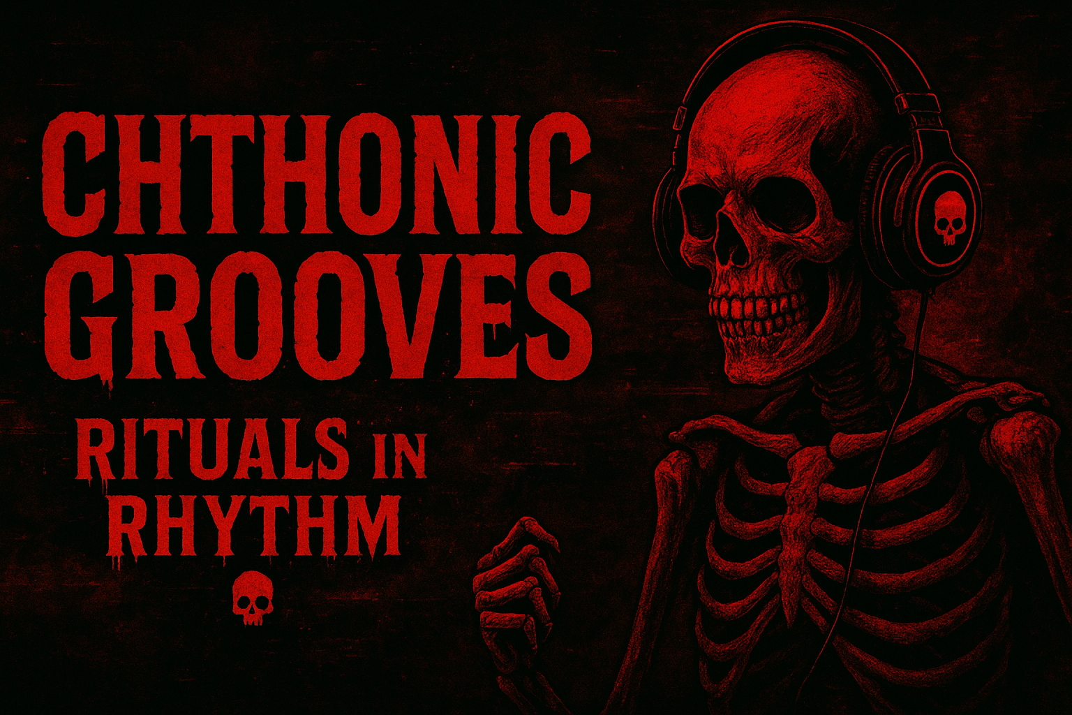 Chthonic Grooves Banner